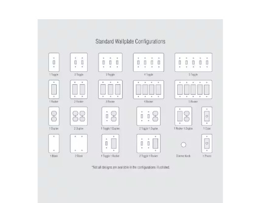 Metallic 4 Gang Toggle Steel Wall Plate - Polished Brass Questions gallery