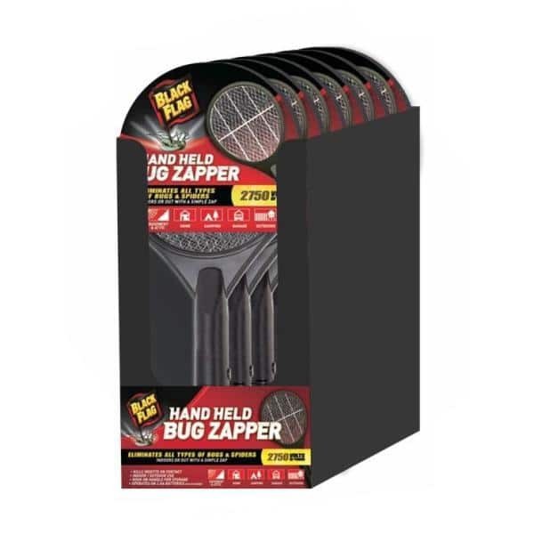 NEW Bug Zapper Battery Electric Hand Held Racket Fly Swatter Ant gallery