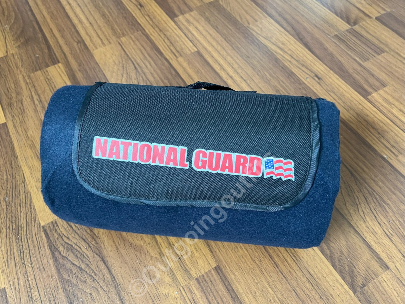 National Guard Navy Fleece Picnic Blanket Foldable Travel Car Throw 6' x 5' feet gallery