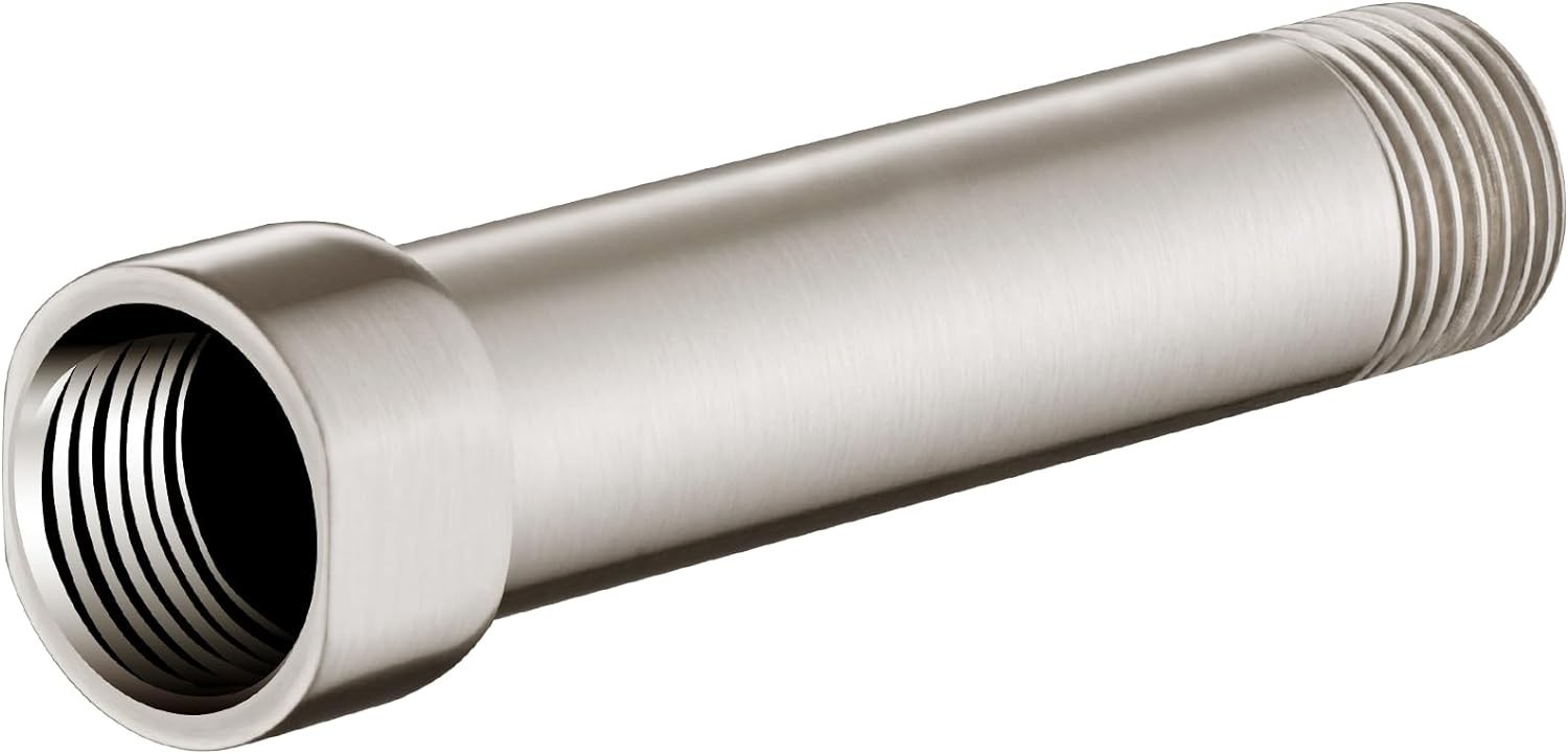 Shower Arm 4'' Extender for Rain and Handheld Shower Head, Brushed BAE0401-02 gallery