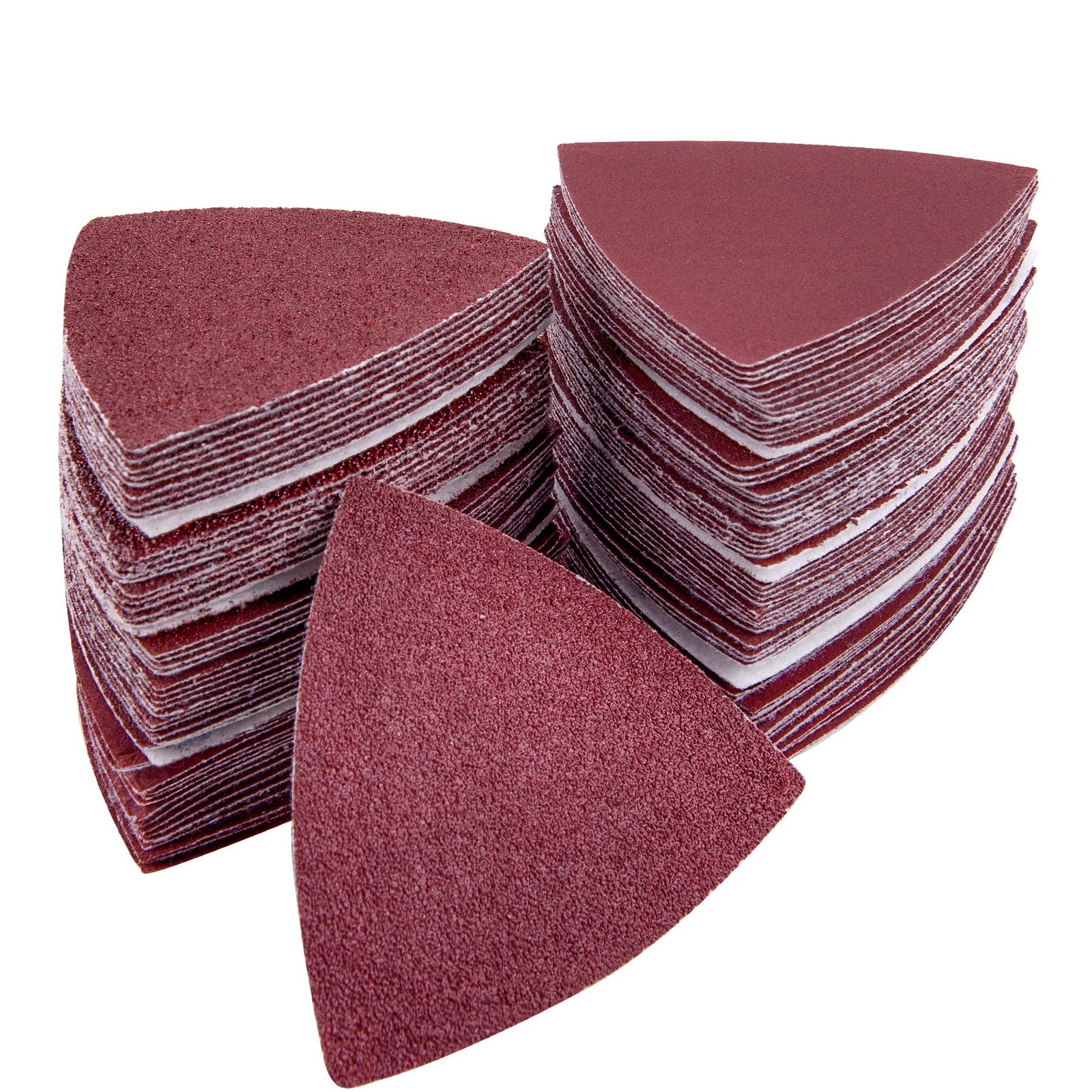 100 Pieces Triangle Sanding Pads Triangular Sandpaper Sanding Sheets Fit for ... gallery