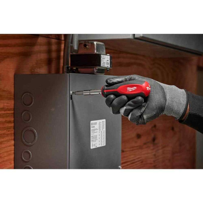 11-In-1 Multi-Tip Combination Screwdriver with Square Drive Bits gallery