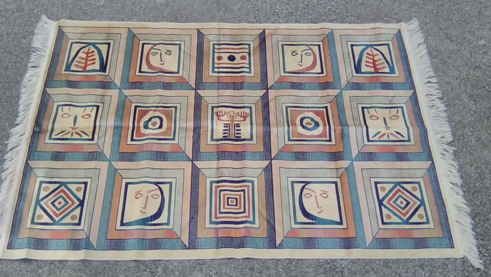 New Indoor Contemporary Rug Tapis 40" x 60" - 100% Viscose Made in Belgium gallery