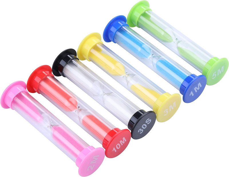 Plastic Sand Timer Sandglass Hourglass Sand Clock Timer 30 sec, 1 min, 2 mins... gallery