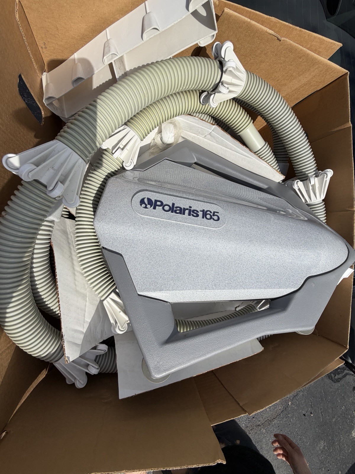Polaris 165 Pressure-Side Pool Cleaner w/ 32 ft Hose for In-Ground Fresh Pools gallery