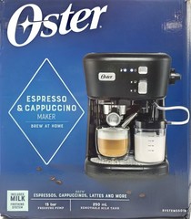 Oster Semi-Automatic Espresso Maker BVSTEM5501B – Black