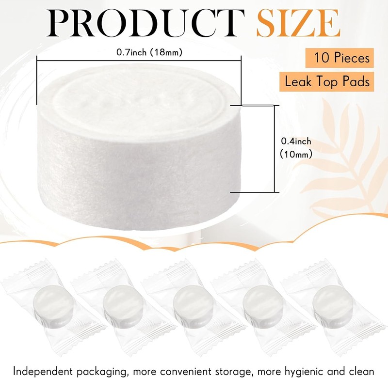 10 Pcs Replacement Pads for Automatic Leak Detectors in Under Sink Reverse Osmos gallery