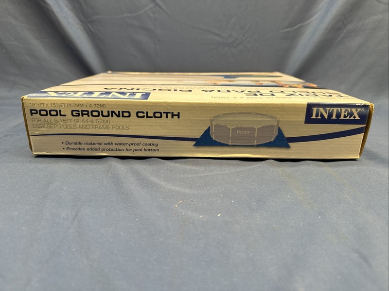 New Square 15.5' Pool Ground Cloth for 8-15' Round Above Ground Pool gallery