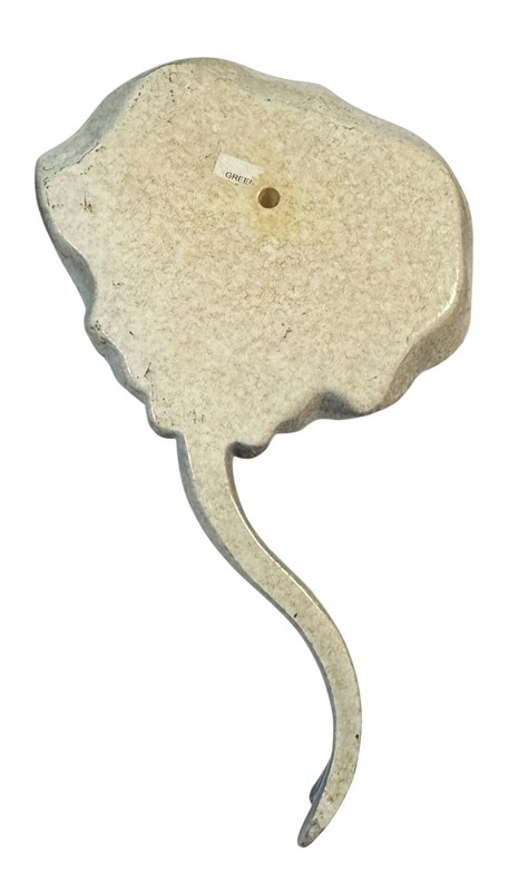 Realistic Stingray Ceramic Figurine Glazed Sea Life Aquatic No Flaws 8"L x 5"W gallery