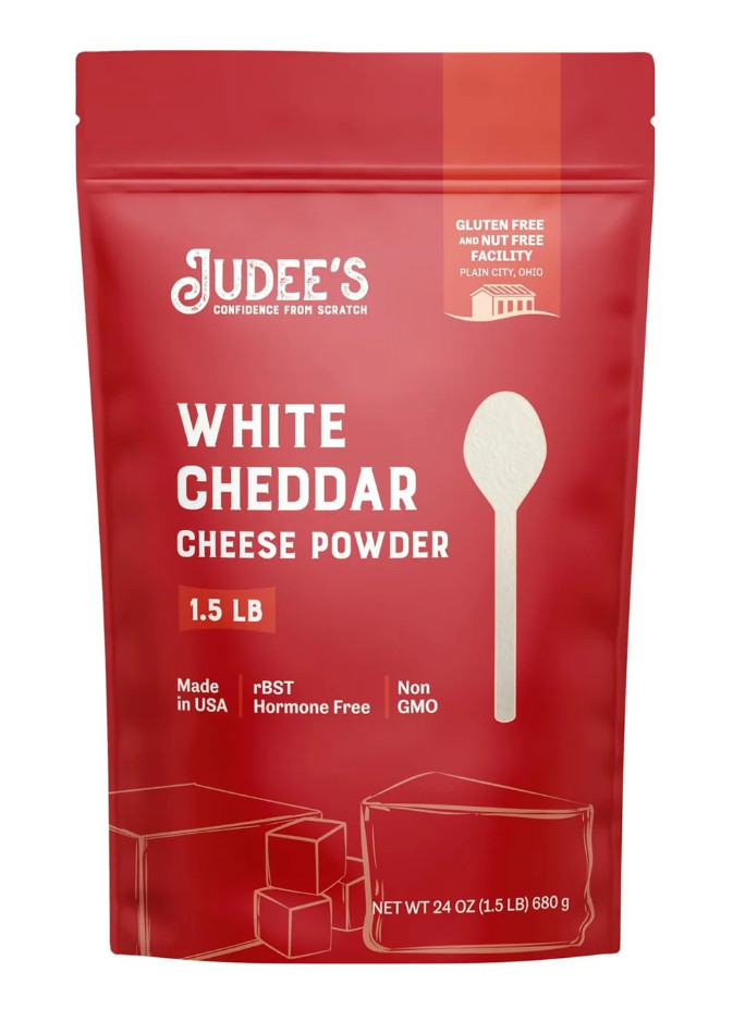 New Judee’S Yellow Cheddar Cheese Powder 1.5lbs -100% Non-Gmo, Rbst Hormone-Free gallery