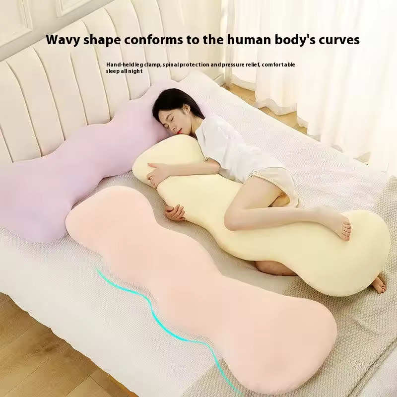 Long Memory Foam Body Pillow for Adults, Full Length Support & Pain Relief gallery