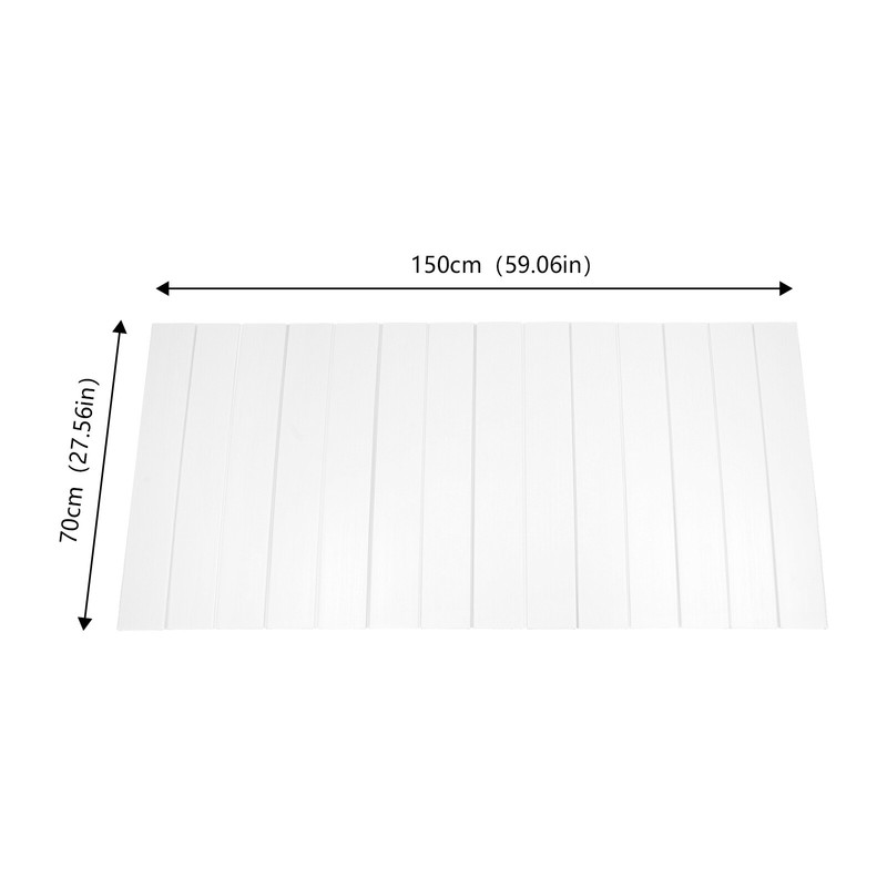 Bathtub Cover Foldable Bath Lid Insulation Dust Cover for Bathroom, Home, SPA gallery