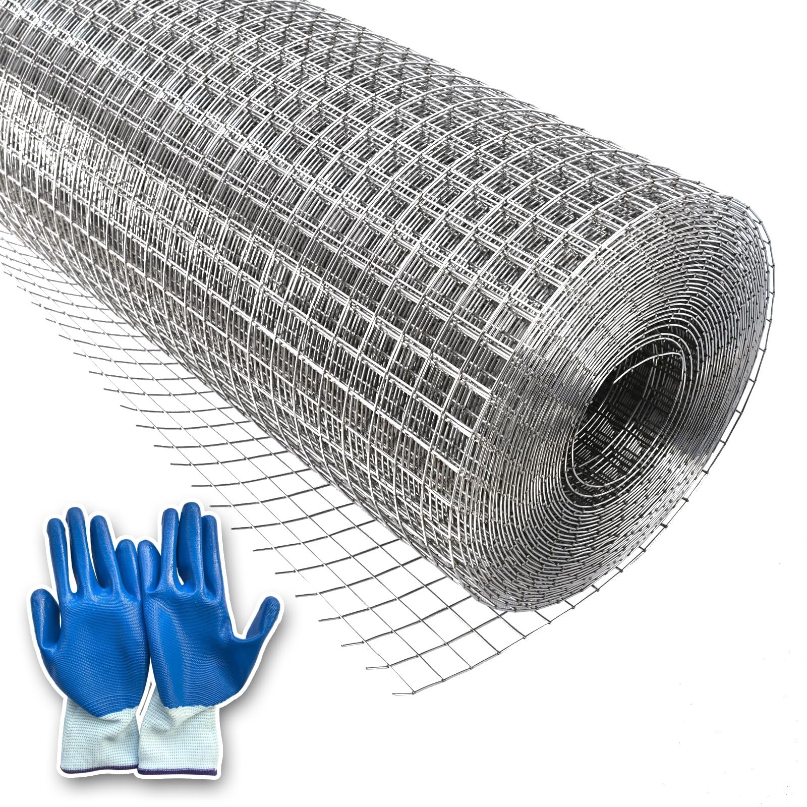 304 Stainless Steel Hardware Cloth Wire Mesh Roll, 1/2 inch 19 Gauge Welded F... gallery