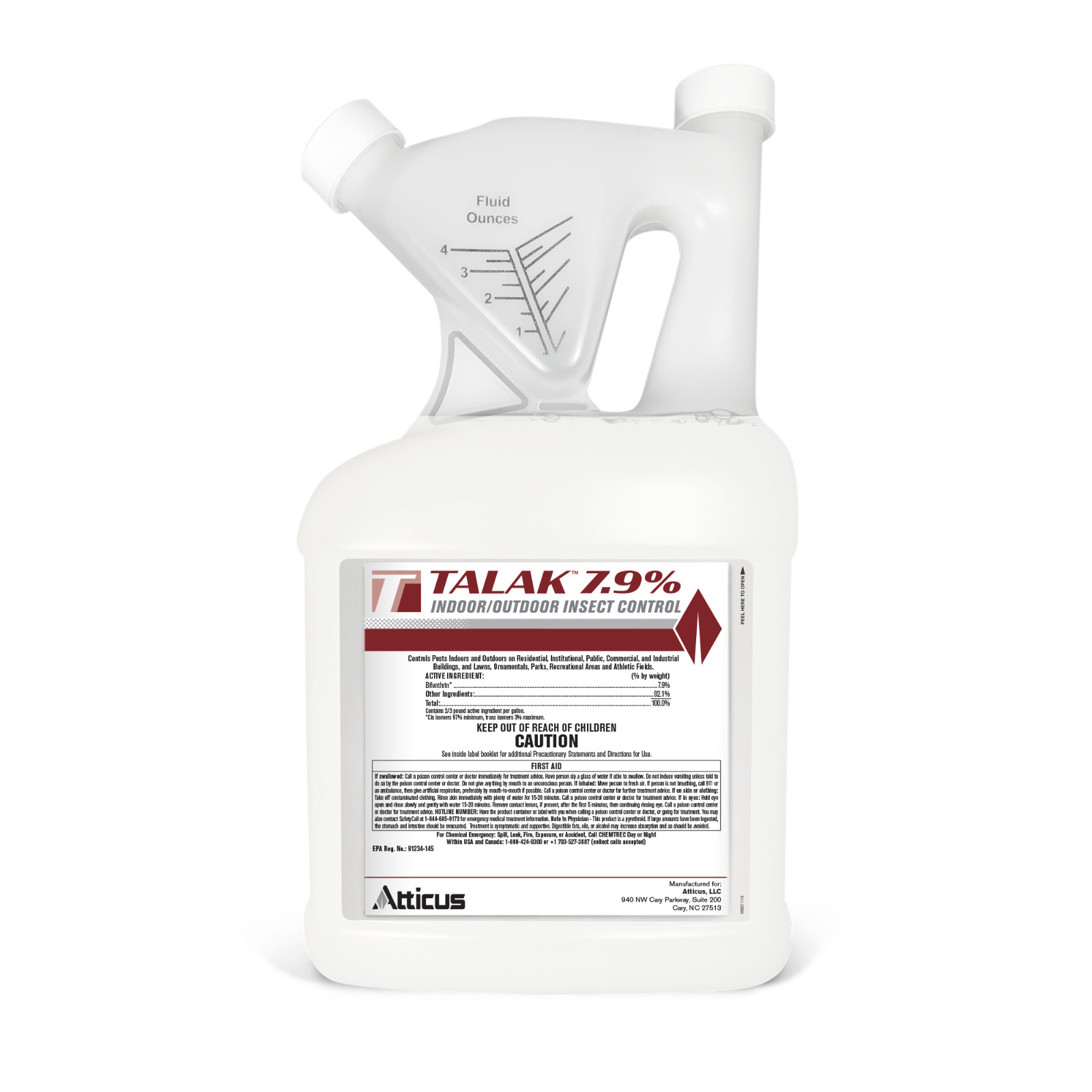 Talak 7.9% Indoor/Outdoor Insect Control - Bifenthrin Concentrate (1 GAL) gallery