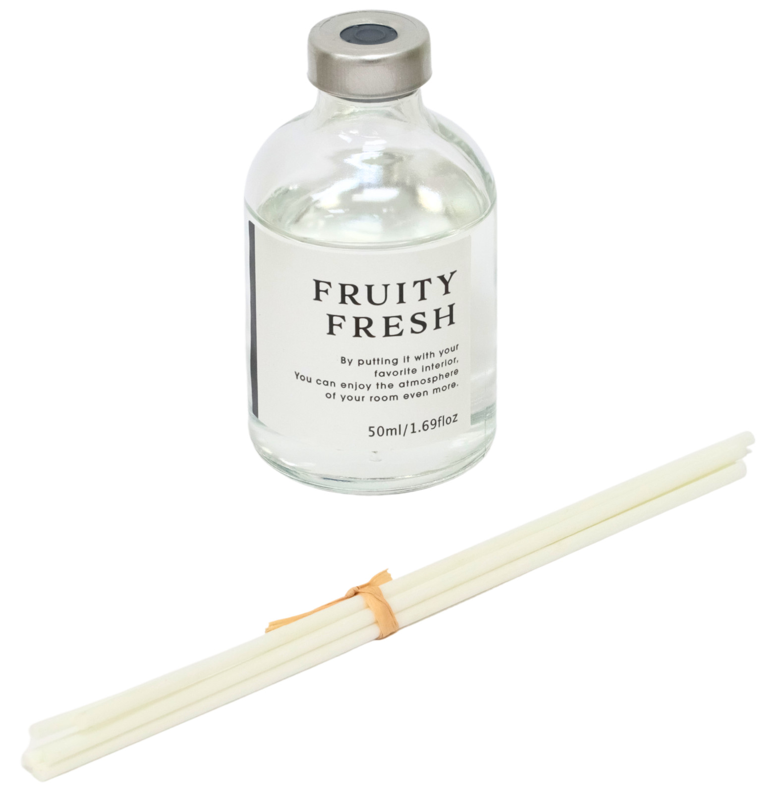 50ml 1.69 fl oz Daiso Aroma Reed Diffuser Fruity Fresh Scent Stunning Fragrance gallery