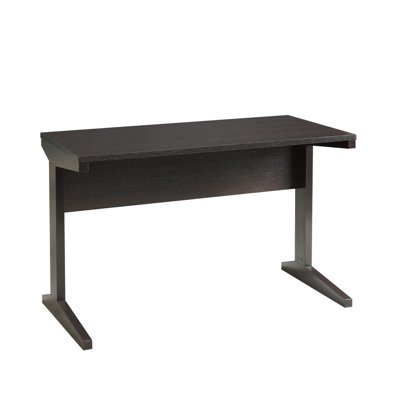 Home Office Computer Desk w/ Modesty Panel & Locking Wheels Two Detached Drawers gallery