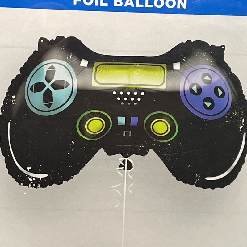 321 Party! Game Controller Large 23" Foil Balloon Decoration Lot Of 2 New gallery