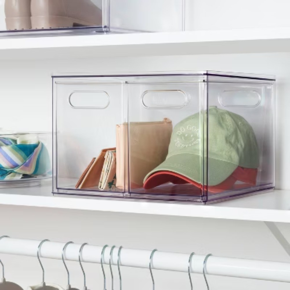 All Purpose 2 Drawer Storage Clear gallery