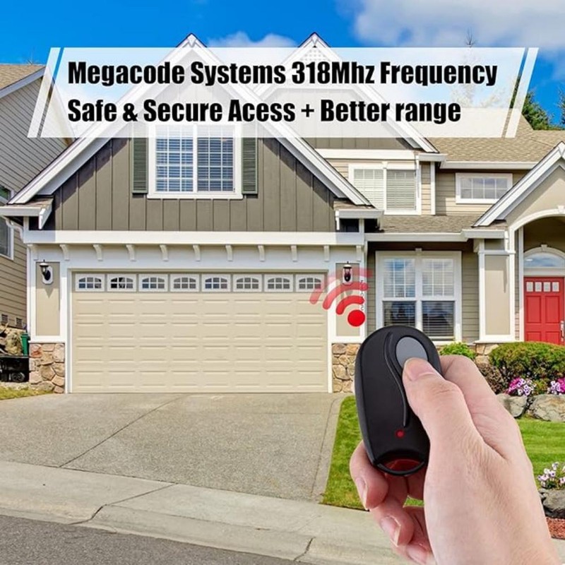 For Linear ACT-31B Megacode Access Gate Garage Door Remote Transmitter ACP00879 gallery