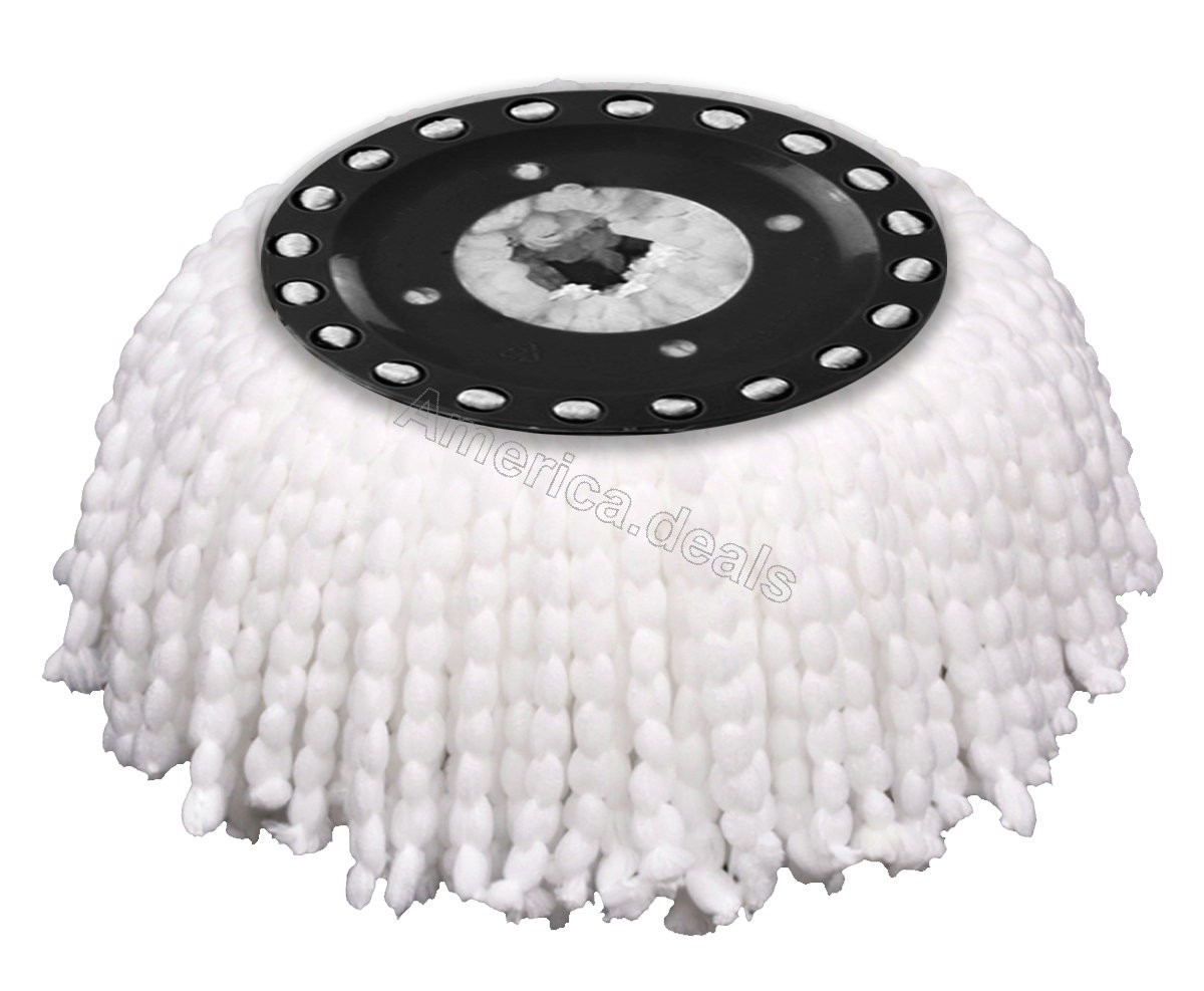 6 Pack 12 inch Replacement Easy Cleaning Microfiber Mop Head gallery