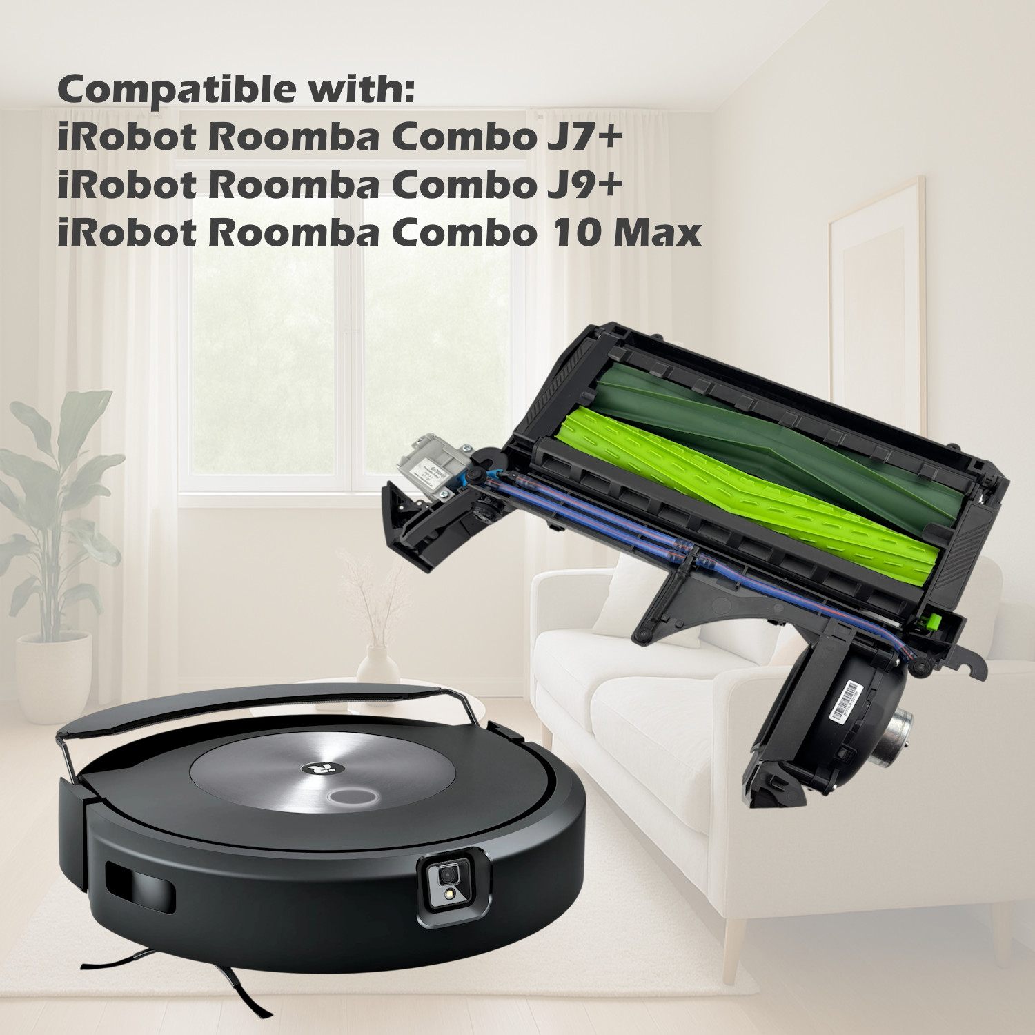 iRobot Roomba Combo j7+ j9+ 10 Max Mop Robot Cleaning Head Module w/ Water Jets gallery