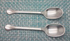 Dansk Stainless Korea Kobenhavn Set 2 (7 7/8") Oval Soup Spoons Free Ship! gallery