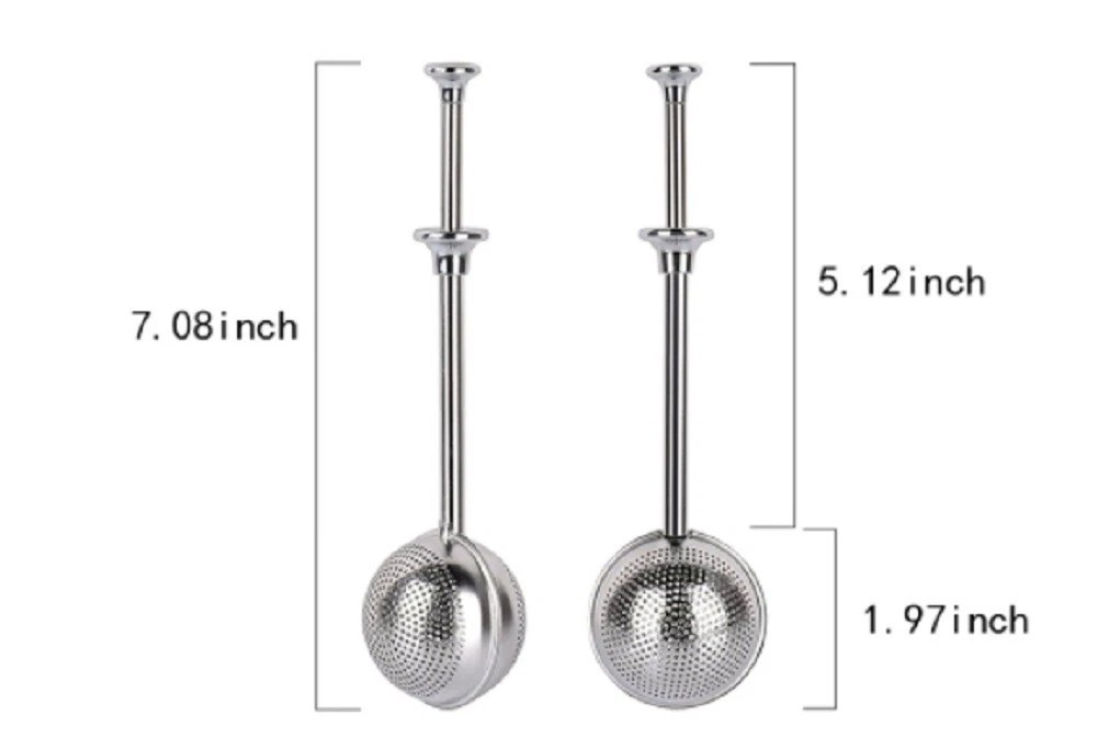 TIKA Tea Strainer Stainless Steel - Silver gallery