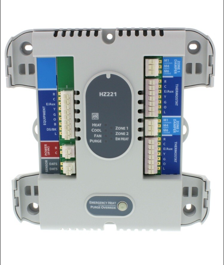 Honeywell HZ221 True Zone Control Panel 24VAC 2 Zones gallery