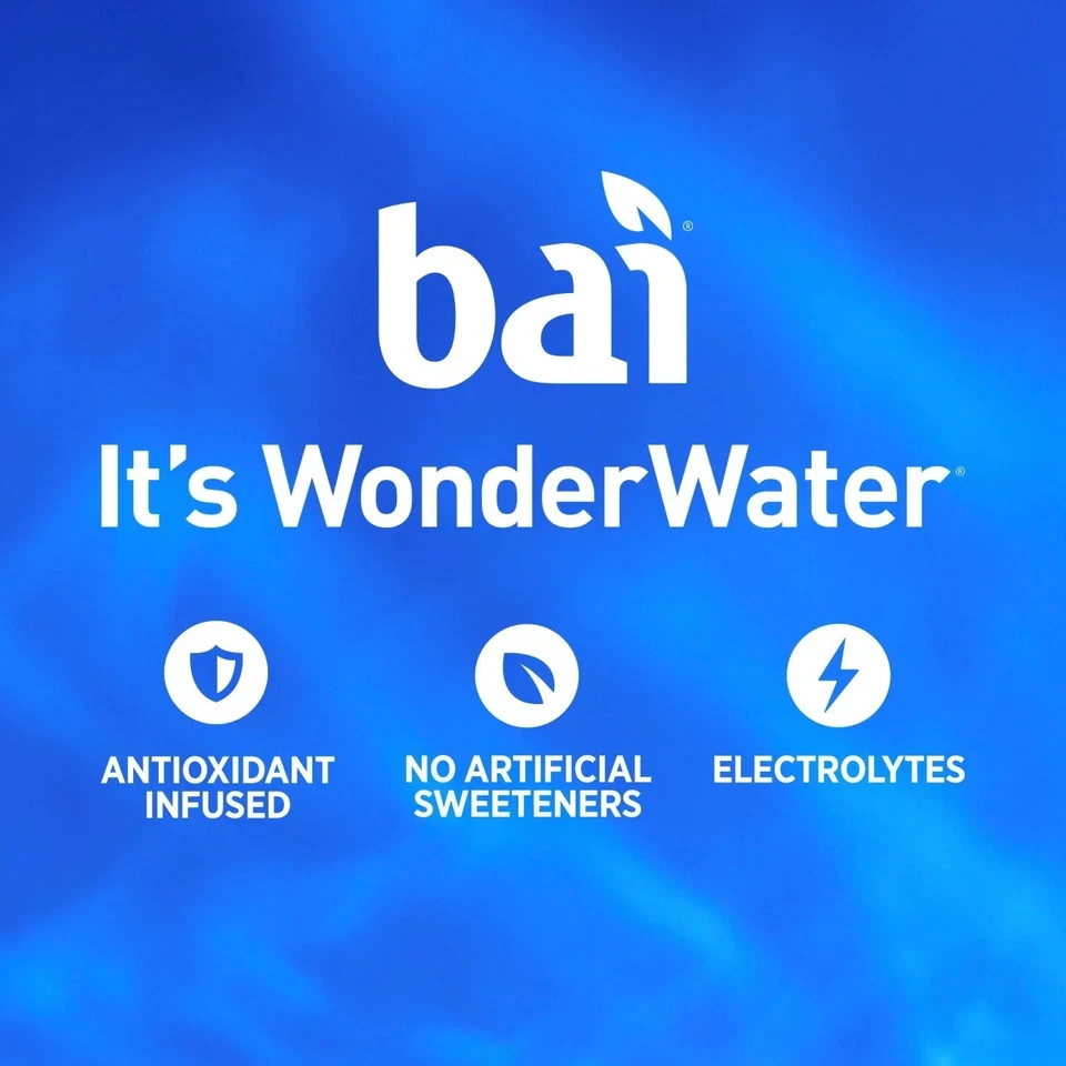 Bai Molokai Coconut Antioxidant Infused Water Beverage, 14 fl oz, 6 Pk Bottles. gallery
