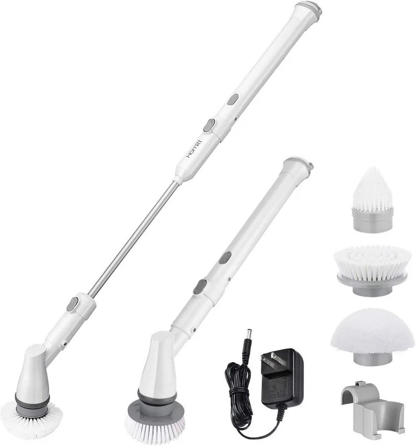 Homitt Electric Spin Scrubber Power Brush, Cordless Floor Scrubber HM115D gallery