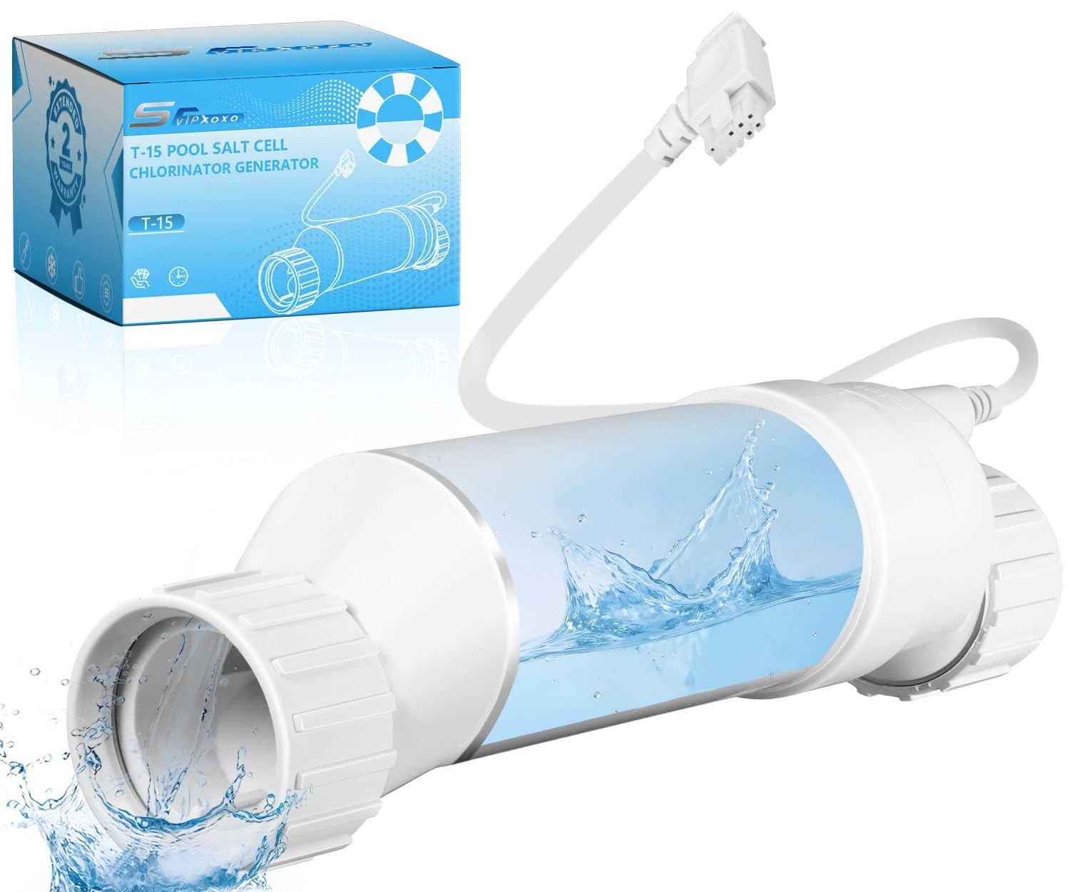 T-15 Salt Water Pool chlorinator System for Hayward Turbo Cell 40000 Gallons gallery