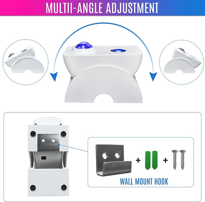 NUNET Smart Galaxy Star Projector App & Voice Controlled Night Light Nebula Sky gallery