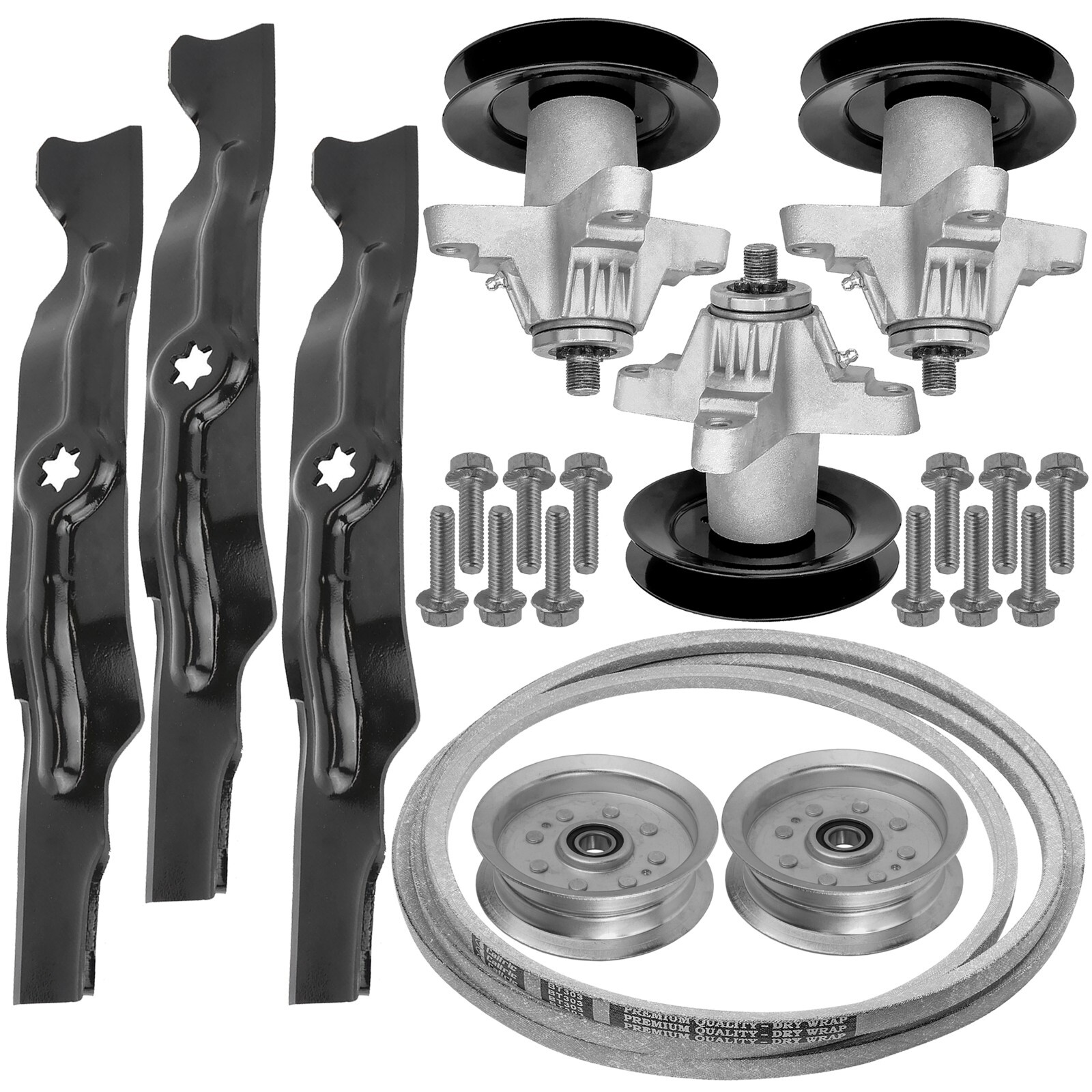 Spindle & Blade w/ Pulley Belt for Cub Cadet SLT 1550 SLTX 1050 LGTX 1050 50" gallery