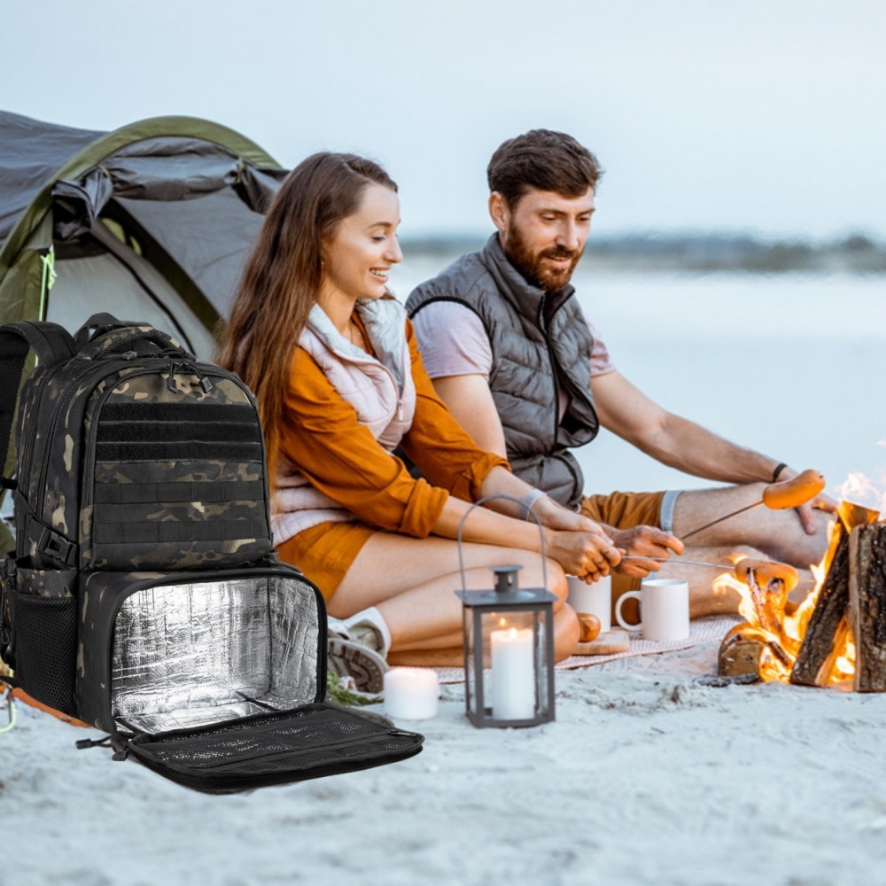 Tactical Backpack Designed for Hiking & Work, Includes 17" Laptop & Insulated 2