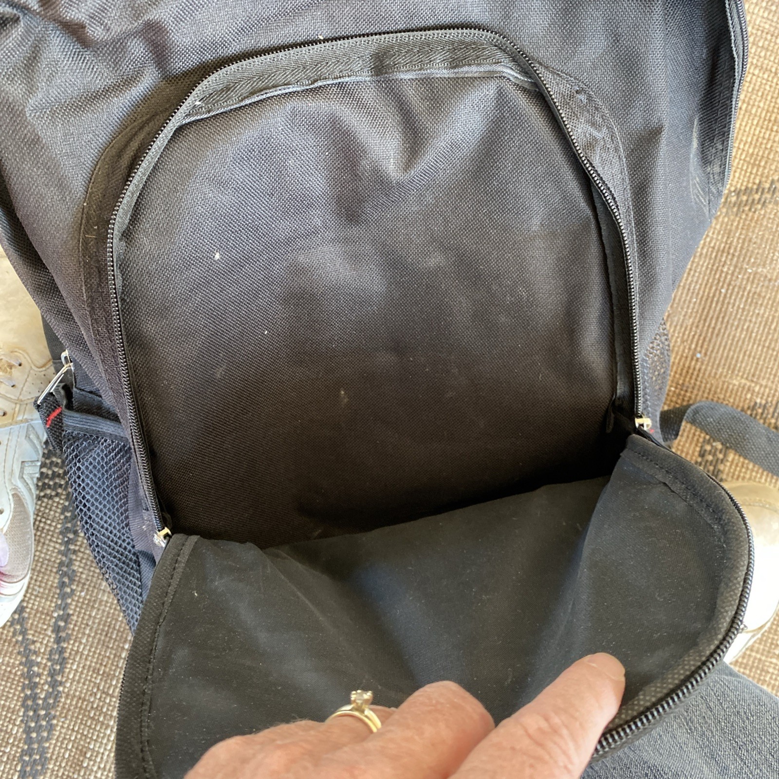 Trail Maker Classic Black Book Bag/Backpack 3