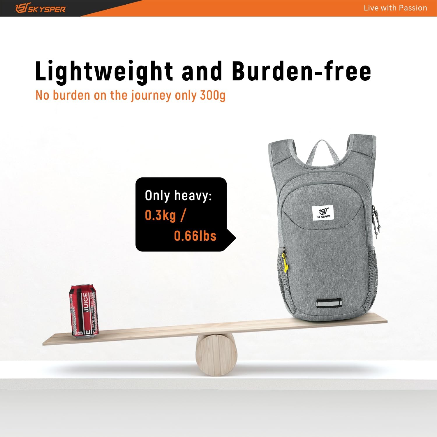 Small Hiking Backpack 10L Packable Lightweight Back Pack Foldable Travel Dayp... 3
