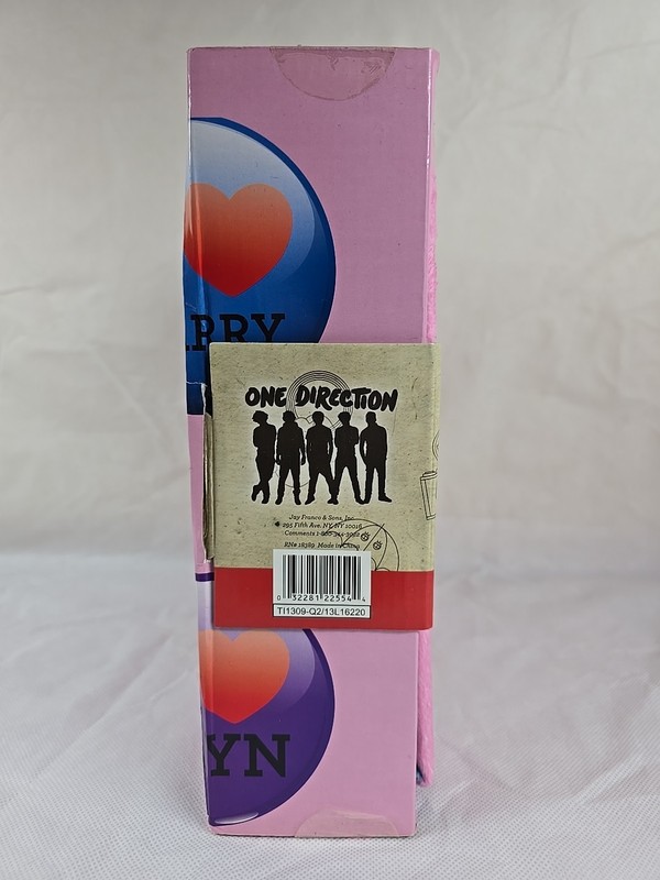One Direction Micro Mink Twin Sheet Set Pink 2pc Vintage Harry Styles 1D RARE gallery