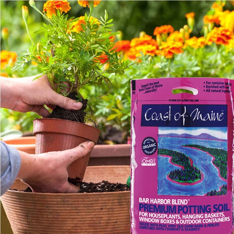 OMRI Listed Bar Harbor Blend Organic Potting Soil, 2 Cubic Feet gallery