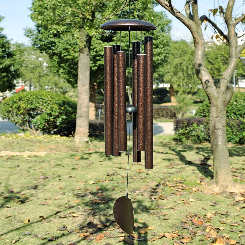 48inch 6 Tubes Windchime Chapel Bells Wind Chimes Outdoor Garden Home Decor Gift gallery
