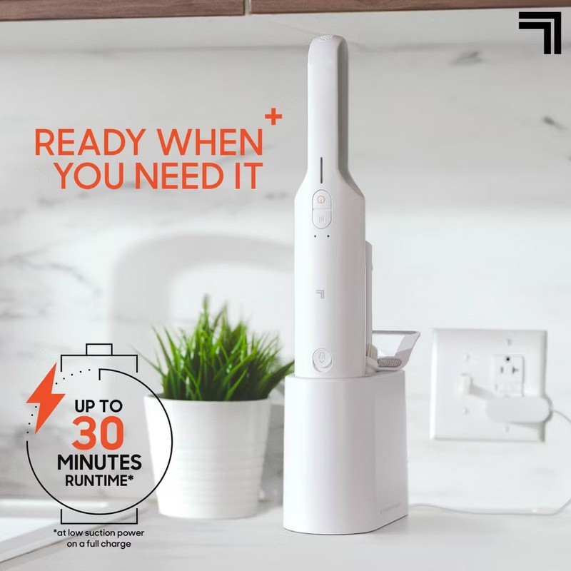 Sharper Image Handheld Vacuum with High-Speed 120W Brushless Motor, Cordless gallery