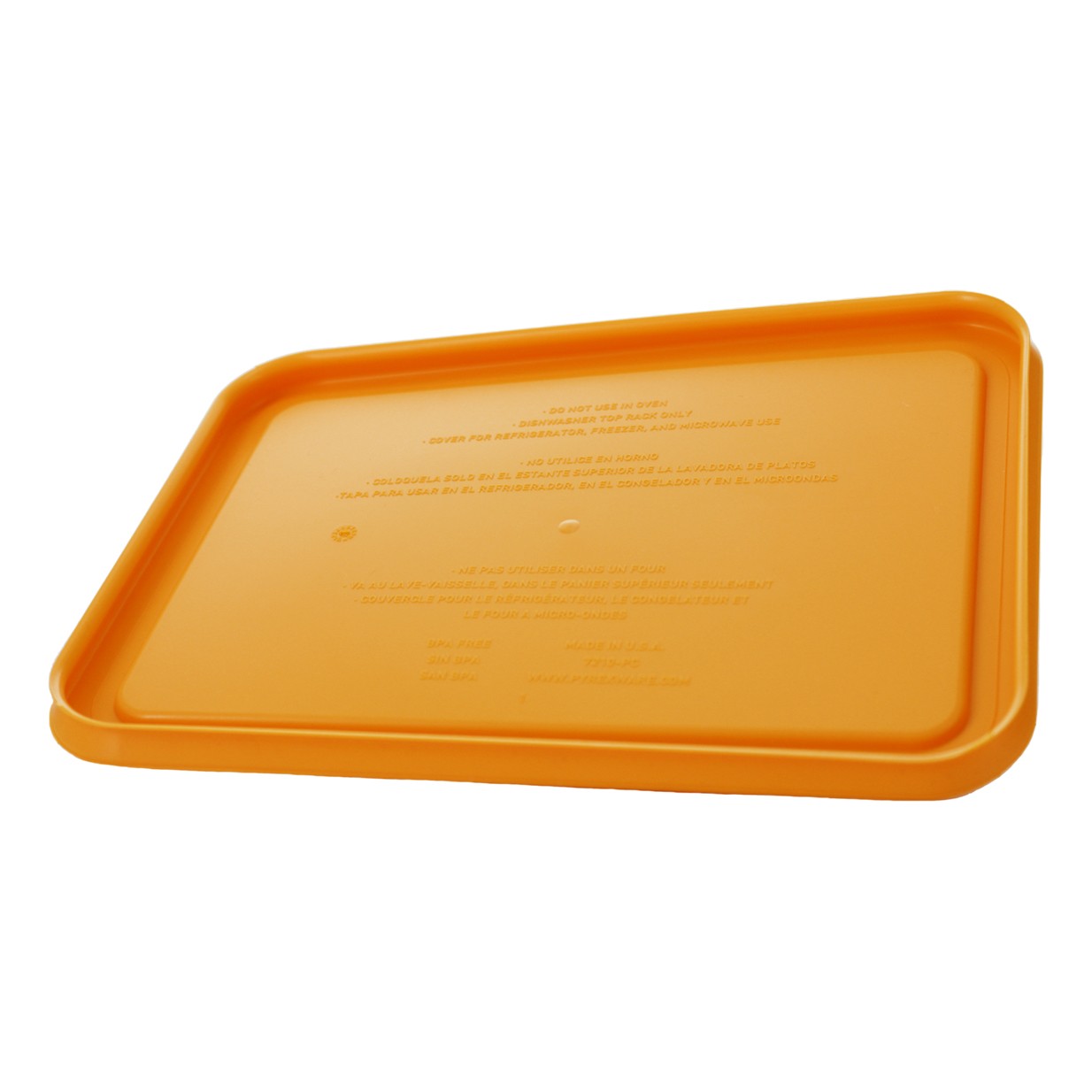 Pyrex 7210-PC 3-Cup Lemon Drop Yellow Lid (4-Pack) gallery