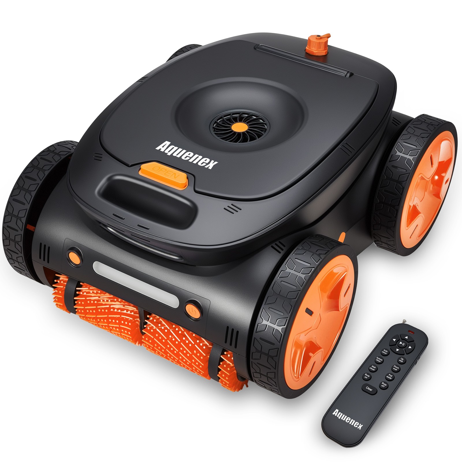 Cordless Robotic Pool Cleaner, APP&Remote Control Wall Climbing Waterline Floor gallery
