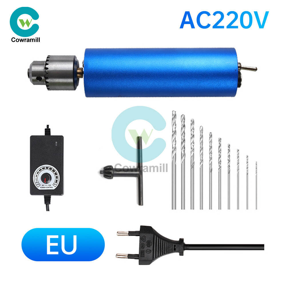 12000rpm Stepless Speed Adjustable Electric Grinder Polishing Engraving Drill gallery