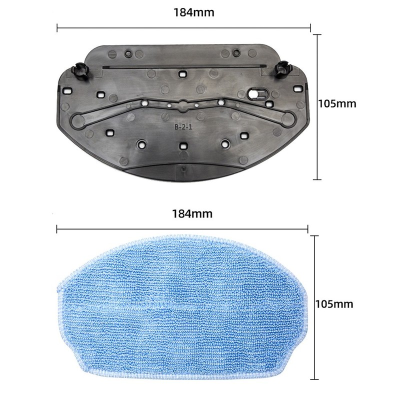 Spare Replacement Parts Mop Bracket For Pads Kit/MAMNV BR150 BR151 Robot Vacuum gallery
