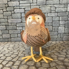 Cooper 2017 Target Spritz Felt Bird Decor Thanksgiving Fall Plaid
