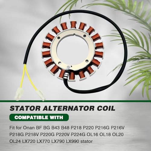 Stator Alternator Coil Compatible With onan BF BG B43 B48 P218 P220 P216G gallery