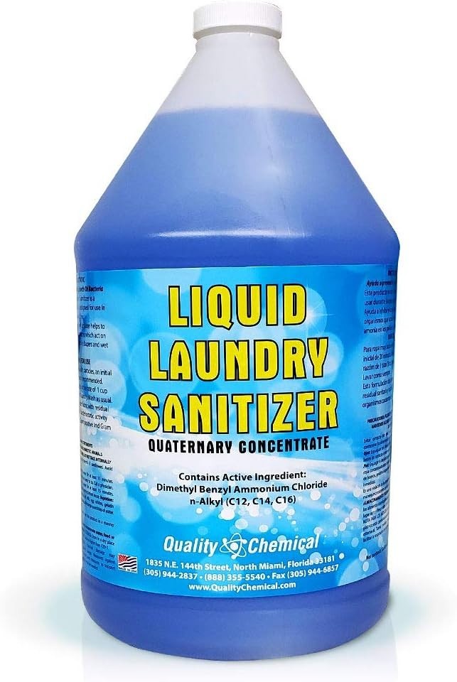 Laundry Sanitizer/for Commercial or Household use / 1 Gallon 128 oz. gallery