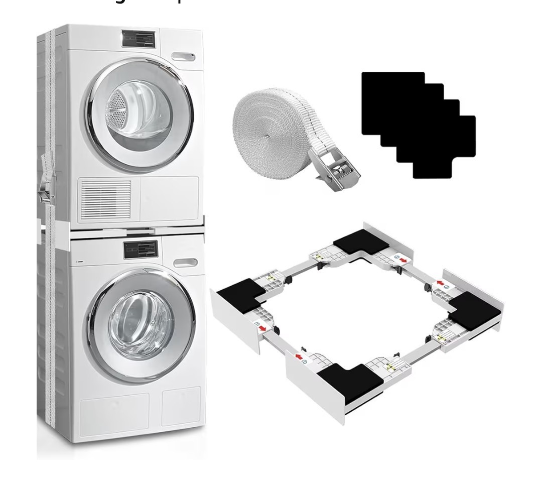 Kiss Core Upgrade Universal Washer Dryer Stacking Kit Adjustable gallery