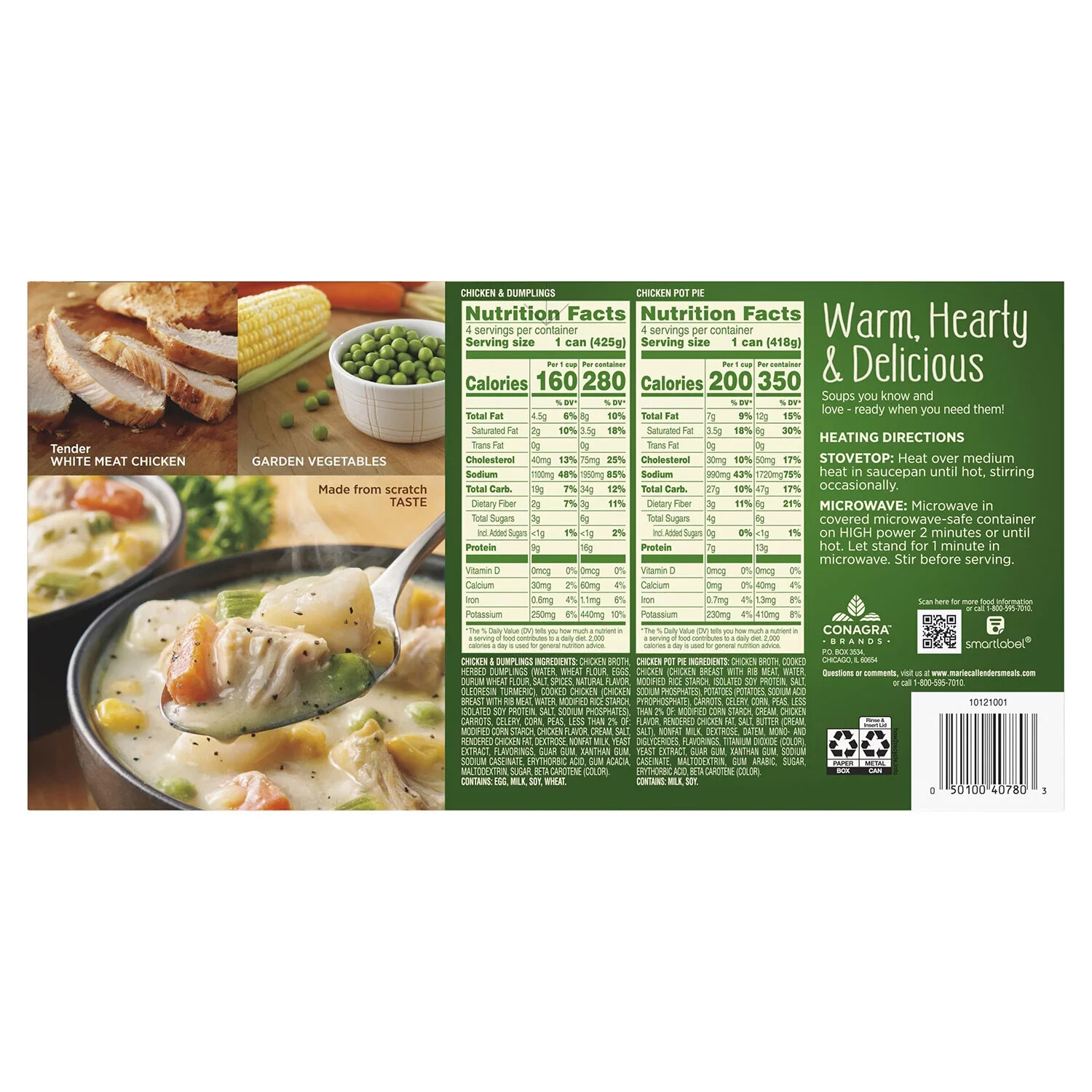 Marie Callender's Chicken Variety Soup (8 ct.) Great Price gallery