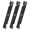 High Lift Mulching Mower Blades for 54" Lawn Tractors - 3 Pack, Compatible with gallery